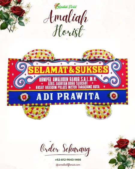 Papan Bunga Ucapan Selamat Pitra
